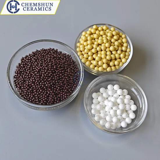 Zirconia Grinding Media Ceria Zirconia Beads Ceramic Grinding Media (Gold or Brown)